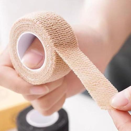 DraCra 8 Pack Messenger Bag Handle Wrap Protector Cover Non Glue Adhesive Fabric Sleeve Grip for Toiletry Bags Purse Strap Wallet Tote Laptop Backpack Shoulder Handbag Luggage Travel Suitcase, Multi — view 3
