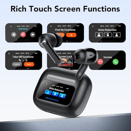 2026 Wireless Earbuds, Bluetooth 5.4 Ear Buds with ANC/ENC Noise Cancelling — view 2
