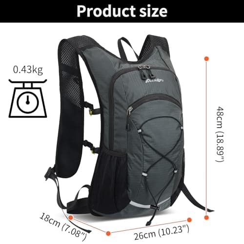 Lightweight Hiking Backpack 18L Waterproof Backpack — view 2