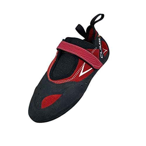 Climb X E-Motion High Performance Rock Climbing/Bouldering Shoe 2020 (Numeric_8_Point_5) Red, Black