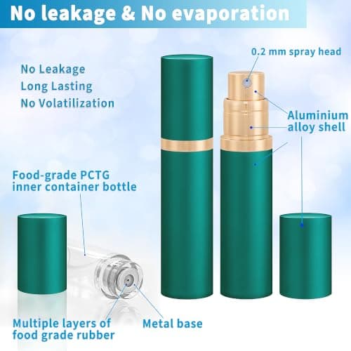 5ml 1-Pack Travel Refillable Perfume Atomiser Bottle, Perfume Refill Bottle — view 3