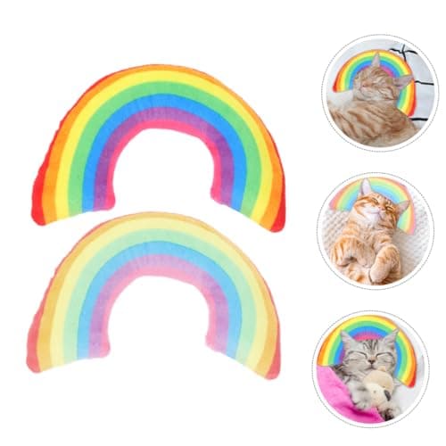 HAPINARY 6 Pack Fluffy U Shaped Cat Pillow for Indoor Cats, Washable Polyester and Pp Cotton, Neck Support Comfort Toy for Sleeping and Relaxing — view 4