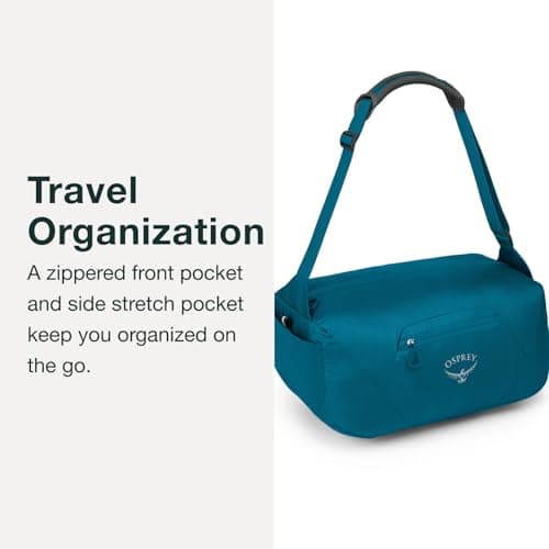 Osprey Ultralight Stuff Travel Accessories, Duffel, 30L, Black — view 5