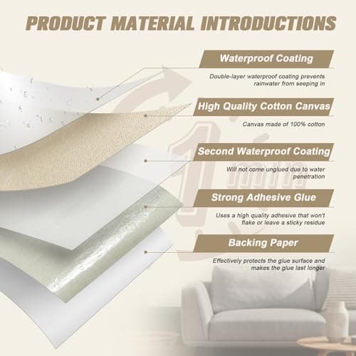 OAZ 2 Pieces 23x28 cm Canvas Repair Patches Fabric Patch Self-Adhesive Canvas Repair Tape Waterproof Outdoor Gear Repair Patch Kit for Boat Cover Tent Awning Sun Shade Sofa Lounge Chair Burgundy — view 2