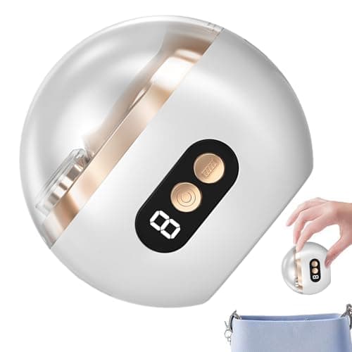 Electric Nail Trimmer LED Light Up with Scraps Collector