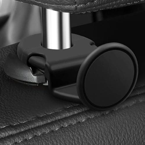 Car Seat Headrest Hooks Universal Folding Anti-Slip Hanger Organizer — view 3
