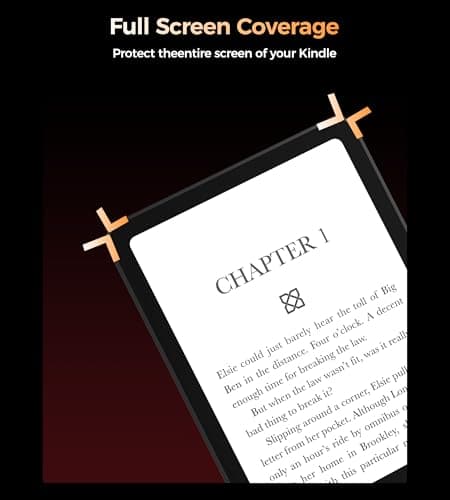 BHHB Pack of 3 Screen Protectors Compatible with Kindle Paperwhite 7 Inch 12th Generation 2024 and Kindle Colorsoft Signature Edition, 2025 Anti-Glare Screen Protector PET Screen Protector Full — view 3