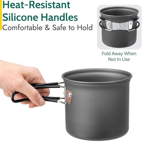 Trail Camping Cooking Set, 1-2 Person, 4 Piece — view 4