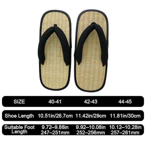 Baokuan Traditional Japanese Tatami Straw Sandal Zori Non Slip Lightweight Indoor Summer Beach Sandals Woven Straw Bamboo Slippers — view 5
