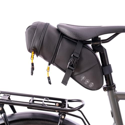 CCKOLE Bicycle Saddle Bag with Reflective, Waterproof, Expandable Large Capacity for Bike Storage, 24031001-2 — view 2