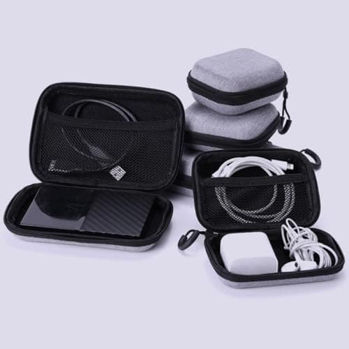 Warmhm 2pcs Eva Waterproof Microphone Storage Pouch with Zipper — view 4