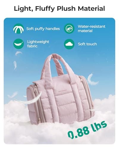 BAGSMART Large Hanging Toiletry Bag for Travel with Removable Divider — view 6