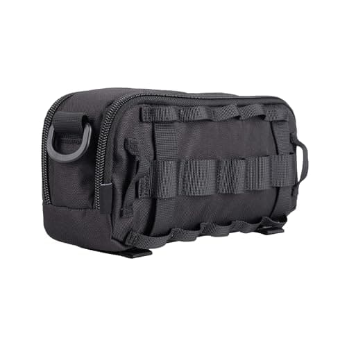 Oxford Nomad 2L Utility Pouch OL584 | Motorcycle Adventure Bike Lightweight Modular Luggage System, Black — view 2