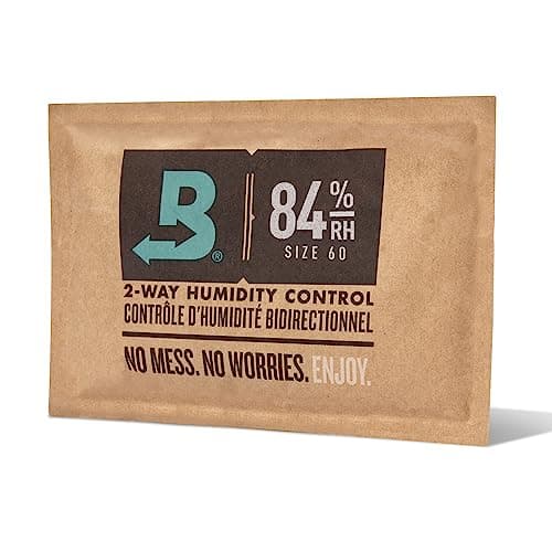 Boveda Starter Kit Bundle: Season a Wood Storage Box Plus Maintain Humidity with 2-Way Humidity Control | Includes (2) Each Size 60 Boveda 84% & 72% | 1-Count — view 6
