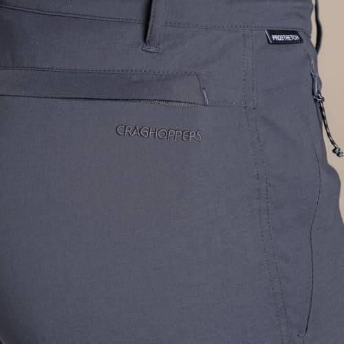 Craghoppers Womens Kiwi Pro III Walking Trousers Water Repellent Anti-Insect Hiking Graphite — view 3