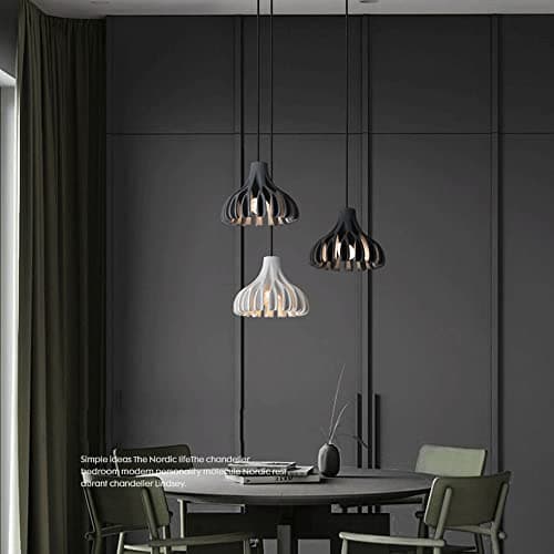 pendant lamp Creative Coral Resin Nordic Single for Kitchen Island Height Adjustable Suspension Lamp Over Sink for Living Room Bar Counter Bedroom — view 5