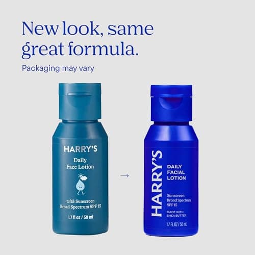 Harry’s Face Moisturiser SPF 15 for Men, Daily Facial Moisturiser, Gentle Formula, 50ml x 2 Pack — view 5