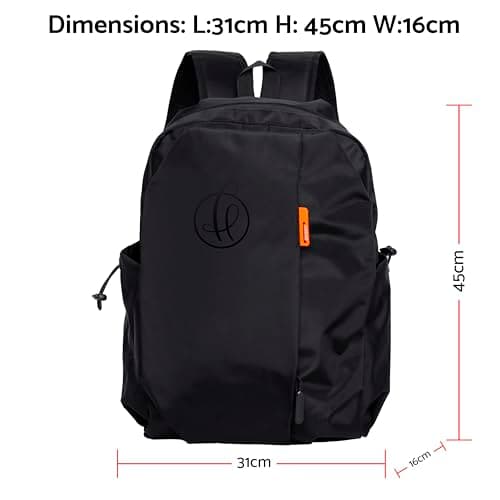 Home Luxury Point Laptop Backpack for Men Women Girls Boys, 25L Water Resistant Bookbag for School, Travel, Hiking, Work, Business Ultralight Casual — view 3