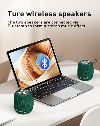 Bluetooth Speaker Portable Mini Bluetooth 5.2 Wireless Speakers Waterproof — view 6