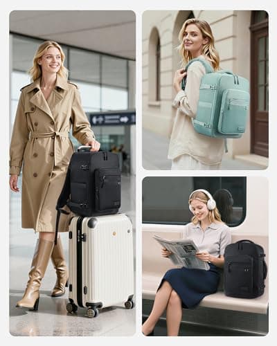 LOVEVOOK Ryanair Cabin Bags 40x30x20 Underseat Travel Backpack — view 6