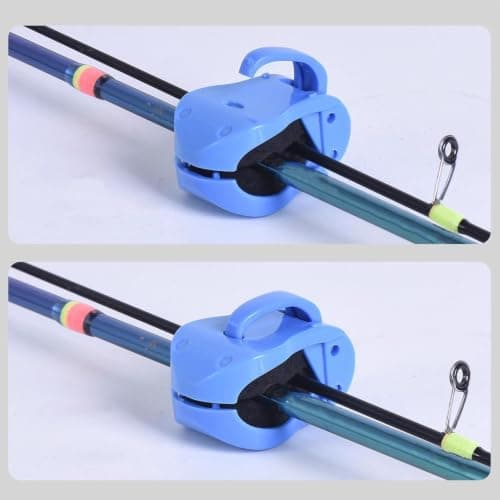 Fishing Rod Clip - Reusable Holder Pack | 6 Piece Anti-Slip ABS — view 4