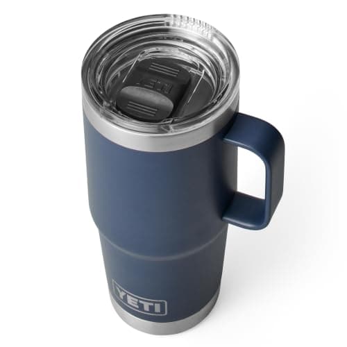 YETI Rambler 20 oz (591 ml) Travel Mug, Navy