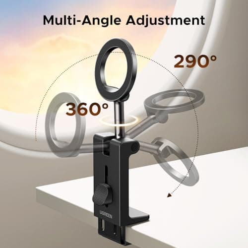 UGREEN Airplane Phone Holder Plane Travel Essential Magsafe Magnetic — view 3