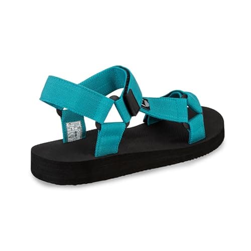 Lakeland Active Women's Mockerkin Adjustable Outdoor Walking Lifestyle Sandals - Teal - 4 — view 6