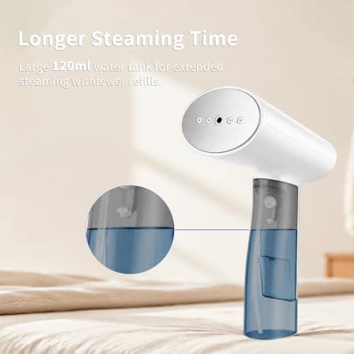 Clothes Steamer Handheld, Travel Iron, Steam Iron,Portable Garment Steamer — view 3