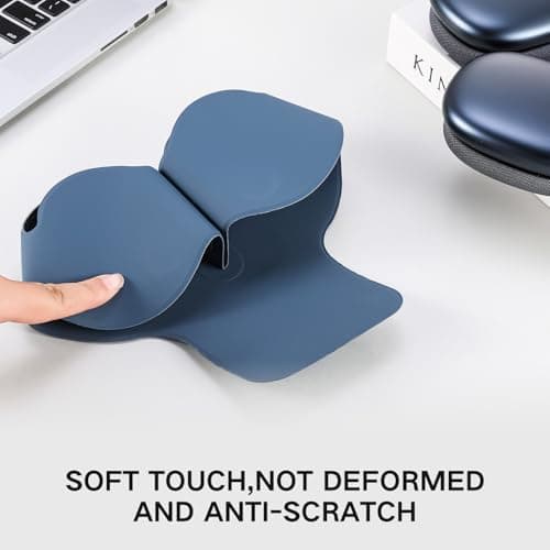 Lukvcoe Smart Case Cover for Apple AirPods Max with Sleep Mode, Blue — view 5