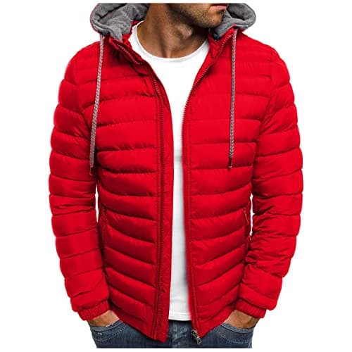 ZJADear Mens Lightweight Jacket Insulated Down Jackets Padded Puffer Coat — view 2