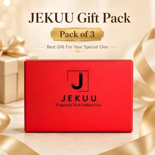 JEKUU Solid Perfume for Men & Women (Pack of 3) 12g | Long-Lasting Alcohol-Free Fragrance Balm | Pocket Perfume, Mini Perfume, Travel Perfume | Unisex Scent | Gift Set for Him & Her — view 3