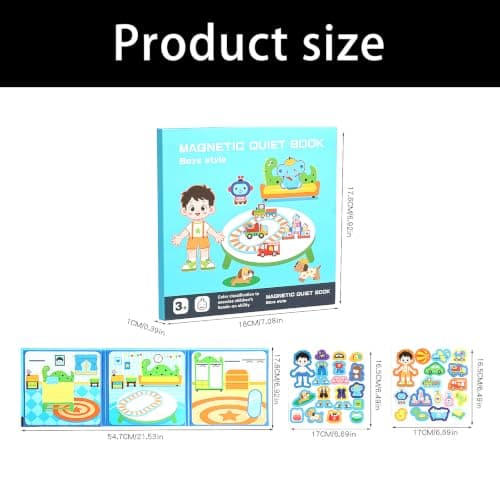 Carry Along Story Book with Scene Matching Pieces, A — view 3