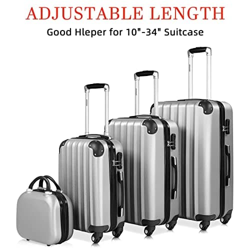 Luggage Straps for Suitcases,4Pack Suitcase Strap with Password Lock — view 2