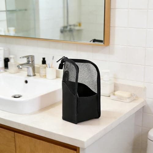 Large Capacity Standing Makeup Waterproof Toilet Set, black, Siehe — view 5