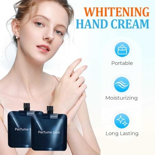 Portable Long Lasting Moisturizing Hand Cream, Hand Moisturizing Essence - 4 Pack Moisturizing Skin Care Cream for Hands & Body, Travel Size Skincare Creams,Instant Hydration (1BOX) — view 2