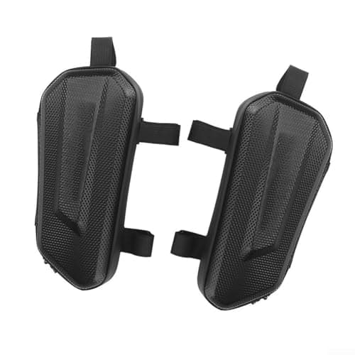 Carbon Fibre Motorcycle Side Box Frame Hard Pannier Bag for Tools and Gear 27cm Compact Black UK(27 * 11.5 * 7CM A)