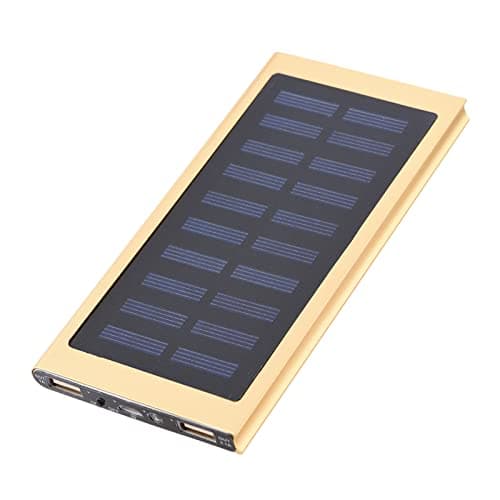 Cocoarm Diy Solar Power Bank Kit 10000mah Dual Usb Fast Charge (Gold) — view 4