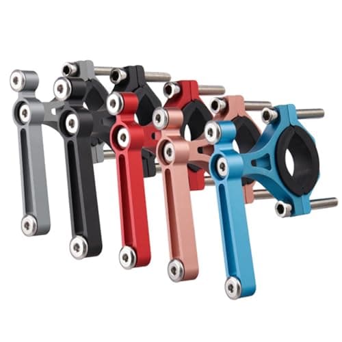Bottle Cage Converter, Aluminum Alloy Rack Adapter, Rose Gold — view 6