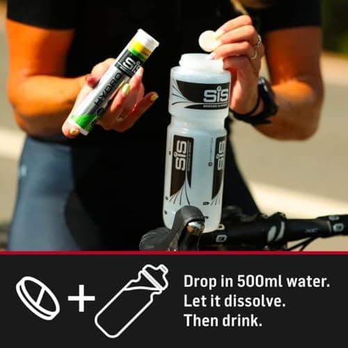 SiS Hydro Electrolyte Tablets - Effervescent Hydration - Virtually Calorie‑Free - Informed‑Sport Certified - Dissolves in 500ml Water - 20 Tabs Per Tube (4 Tubes, Mixed Bundle) — view 3