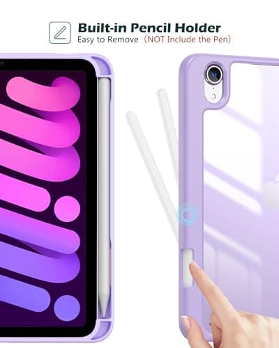ProCase Smart Case for iPad Mini 7/6 8.3" -Purple — view 6