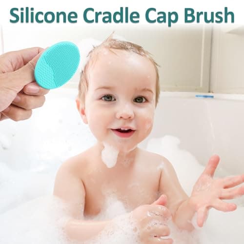 Qunlions life Baby Healthcare and Grooming Kit, Infant Safety Care Set with Hair Brush Comb Nail Clipper, Baby Essentials Kit for Newborn Girls Boys (Green 14 in 1） — view 3