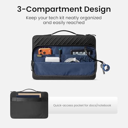 tomtoc Military-Grade Laptop Sleeve for 14'' MacBook Pro M5 Pro/Max (2026) — view 6