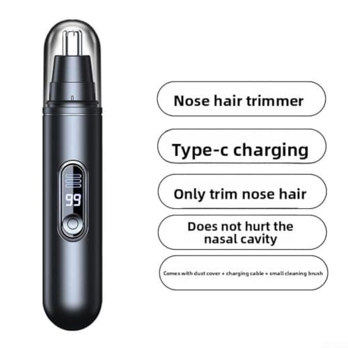 Electric Nose Hair Trimmer Dual-Edge Safe Painless — view 5
