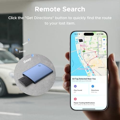 UGREEN FineTrack Slim Wallet Tracker for Apple Find My, 7-Year Battery — view 5