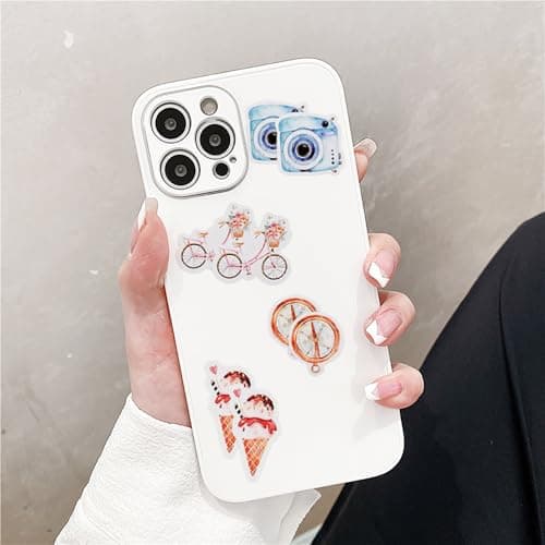 EUZUXU Multicolor Travel & Culture Stickers, Waterproof & Scratch Resistant, Suitable for Scrapbook, Laptop, Calendars, Suitcase — view 6