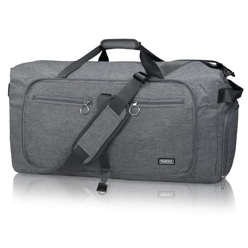 Fmeida 65L Foldable Travel Duffle Bag Waterproof Holdall Luggage Bags