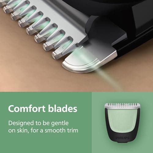 Philips Multigroom 3000 Series All-in-One 7-Piece Trimmer - Shaver and Clipper for Beard and Hair, Self-Sharpening Skin-Friendly Blades, 10 Length Settings, Model MG3930/15 — view 5