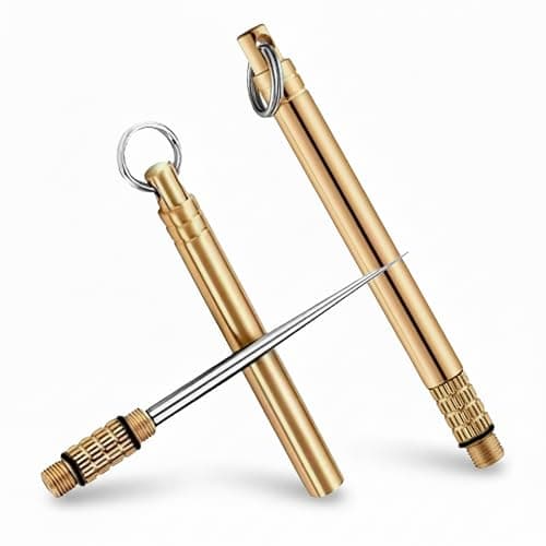 Titanium Alloy Toothpicks,Titanium Toothpicks Toothpick with Key Ring