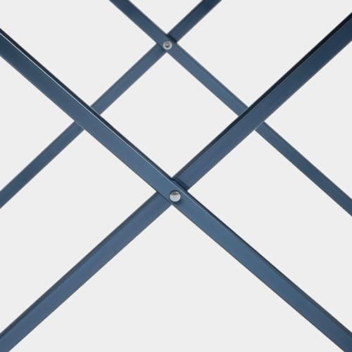 OEX Ultralite Table with Anodised Aluminium Frame, Ultra Lightweight, Durable, Portable, Compact Pack Size, Built in Cup Holders, Ideal for Camping, Festivals & Outdoor Events, Carry Bag, Blue — view 5